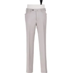 Rota Sartorial Sandfarbene Hose „Carrettiera Tondo" Aus Reiner Kavalleriewolle Rota Sar* Hose