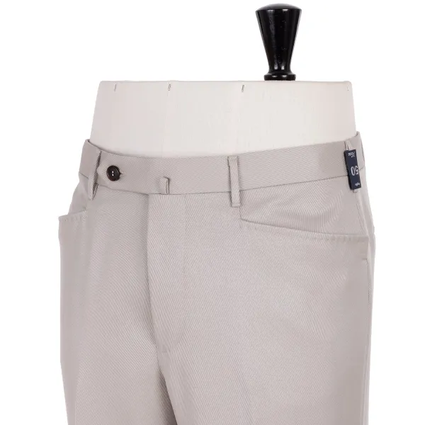 Rota Sartorial Sandfarbene Hose „Carrettiera Tondo" Aus Reiner Kavalleriewolle Rota Sar* Hose