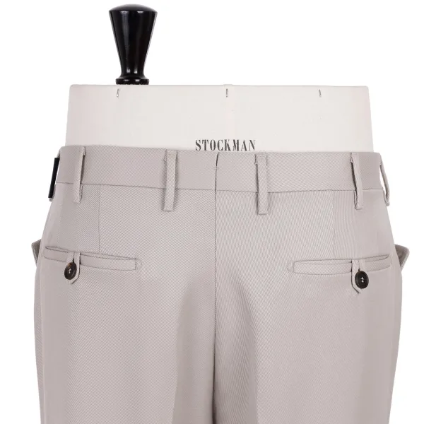 Rota Sartorial Sandfarbene Hose „Carrettiera Tondo" Aus Reiner Kavalleriewolle Rota Sar* Hose