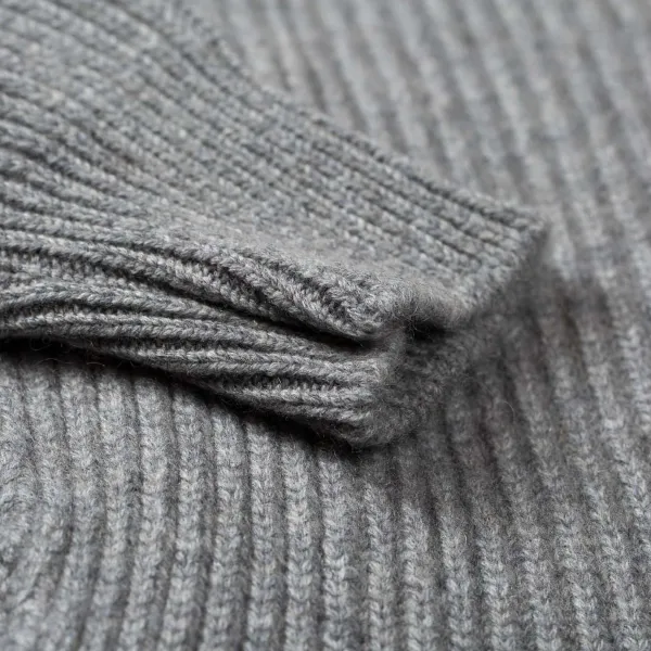 William Lockie Schalkragen-Cardigan „Shawl-Windsor" Aus Reinem Schottischem 6-Lagigem Cash* Strickwaren