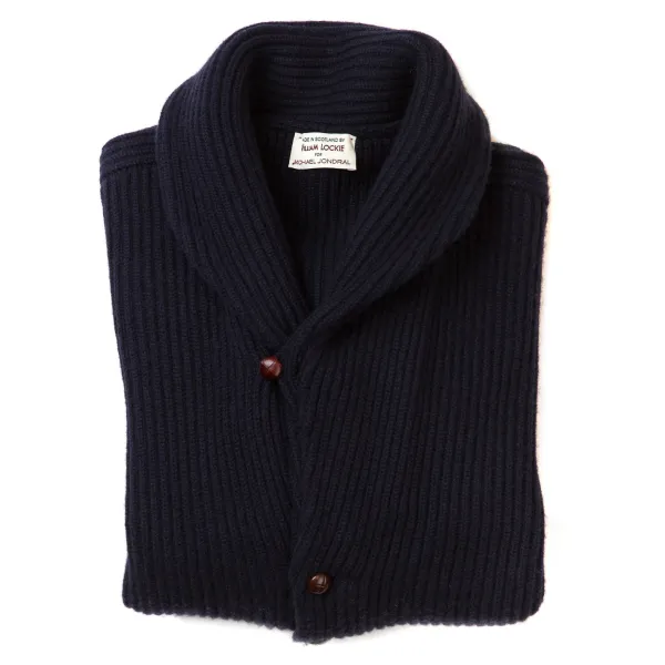 William Lockie Schalkragen-Cardigan „Shawl-Windsor" Aus Reinem Schottischem 6-Lagigem Cash* Strickwaren