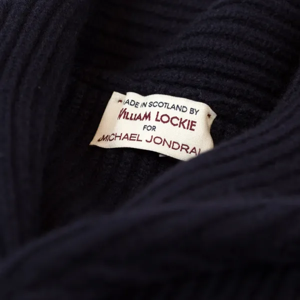 William Lockie Schalkragen-Cardigan „Shawl-Windsor" Aus Reinem Schottischem 6-Lagigem Cash* Strickwaren