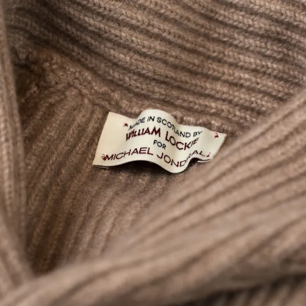 William Lockie Schalkragen-Cardigan „Shawl-Windsor" Aus Reinem Schottischem 6-Lagigem Cash* Strickwaren