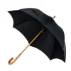 Maglia Schwarzer Regenschirm „Traveller" Mit Holzgriff* Regenschirme