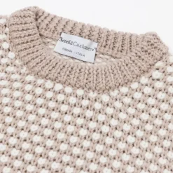 Settefili X Mj: Pullover „Motivo A Perline" Aus Reiner Merinowolle* Strickwaren