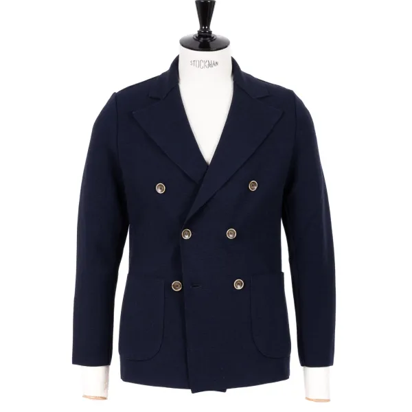 Settefili X Mj: Strickblazer „Giacca In Maglia" Aus Reiner Merinowolle* Strickwaren