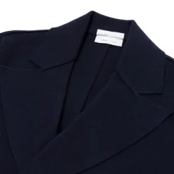 Settefili X Mj: Strickblazer „Giacca In Maglia" Aus Reiner Merinowolle* Strickwaren