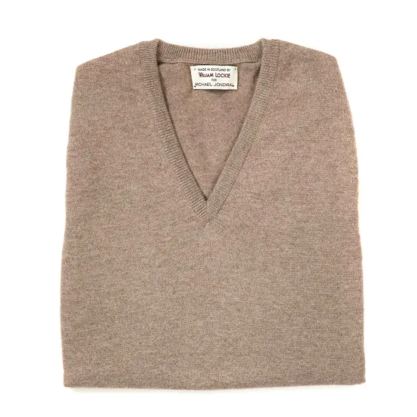 William Lockie Slip-Over „Oxton Slipover" Aus Feinem Schottischem 1-Lagigem Kaschmir* Strickwaren