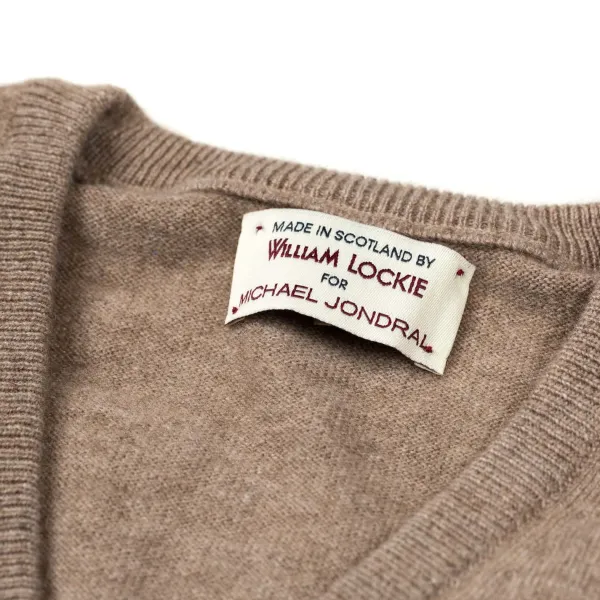 William Lockie Slip-Over „Oxton Slipover" Aus Feinem Schottischem 1-Lagigem Kaschmir* Strickwaren