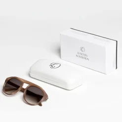 Lunettes Kollektion Sonnenbrille In Mattem Schildpatt „Grand Tour"* Sonnenbrille