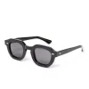TBD BRILLEN Sonnenbrille "Juta Black" Mit Grauen Glasern - Handarbeit* Sonnenbrille