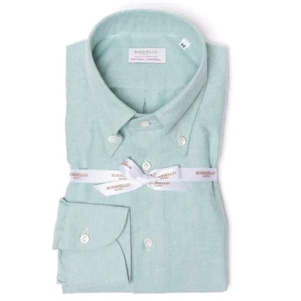 Borriello Sportshirt Aus Reiner Baumwolle „New Ivy League" Linea Passion* Freizeithemden
