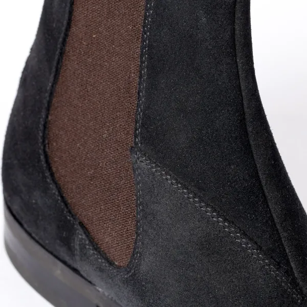 Saint Crispin's Stiefeletten „Chelsea" Aus Schwarzem Kalbsleder* Mto