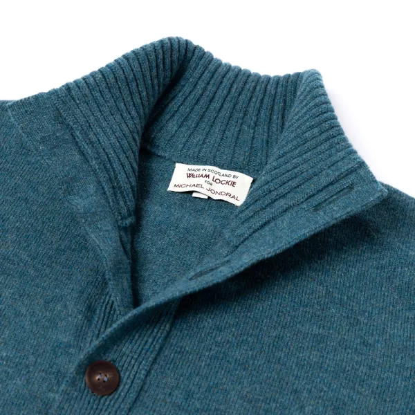 William Lockie Strickjacke „Lakeland Turtle" Aus 2-Lagiger Geelong-Lammwolle* Strickwaren