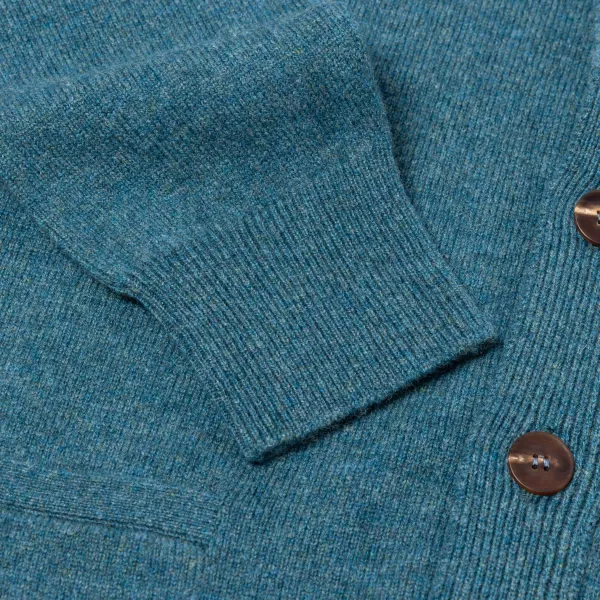 William Lockie Strickjacke „Lakeland Turtle" Aus 2-Lagiger Geelong-Lammwolle* Strickwaren