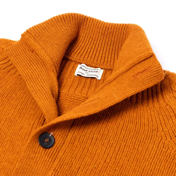 William Lockie Strickjacke „Lomond Knit-Bomber" Aus 4-Lagiger Geelong-Lammwolle* Strickwaren