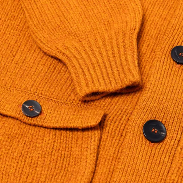 William Lockie Strickjacke „Lomond Knit-Bomber" Aus 4-Lagiger Geelong-Lammwolle* Strickwaren