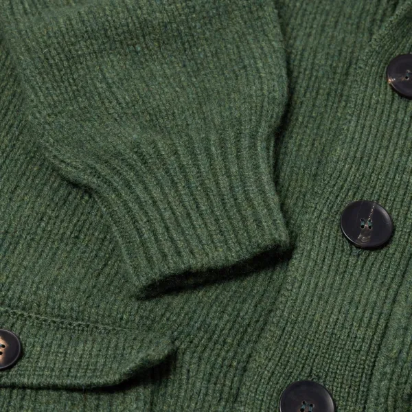 William Lockie Strickjacke „Lomond Knit-Bomber" Aus 4-Lagiger Geelong-Lammwolle* Strickwaren