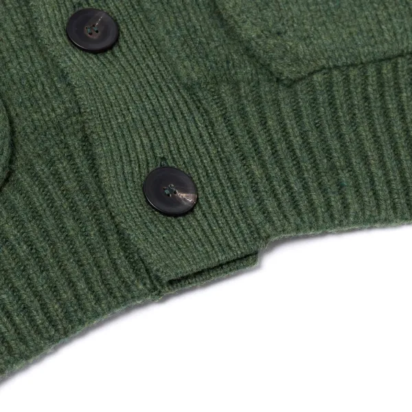 William Lockie Strickjacke „Lomond Knit-Bomber" Aus 4-Lagiger Geelong-Lammwolle* Strickwaren