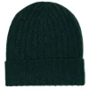 William Lockie Strickmutze "Ribbed Hat" Aus Reiner Lambswool - 4 Ply* Hüte