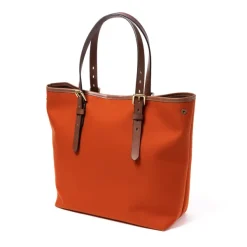 Felisi Tasche Aus Baumwoll-Canvas Und Sattelleder „New Office Tote