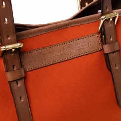 Felisi Tasche Aus Baumwoll-Canvas Und Sattelleder „New Office Tote