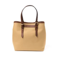 Felisi Tasche Aus Baumwoll-Canvas Und Sattelleder „New Office Tote" Handgefertigt* Taschen
