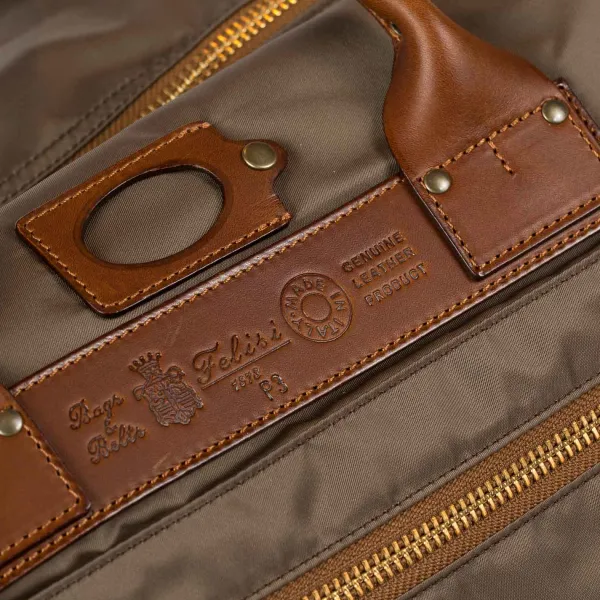 Felisi Tasche „Training Ii" Aus -Nylon Und Sattelleder Rein Han* Taschen