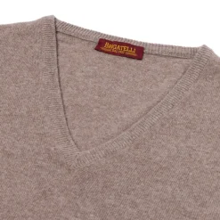 Brigatelli seit 1922 V-Pullover Aus Merinowolle Und Kaschmir 1-Lagige Kaschmirmischung* Strickwaren