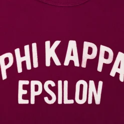 Sonderangebote X MJ Wild Donkey X Mj: Sweatshirt Mit Vintage-Buchstaben „Phi Kappa Epsi".* Pullover + T-Shirts