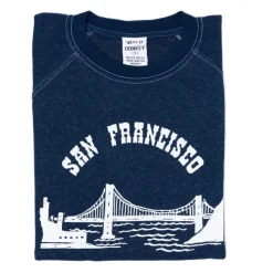Sonderangebote X MJ Wild Donkey X Mj: Sweatshirt Mit Vintage-Print „San Francisco&Qu* Pullover + T-Shirts