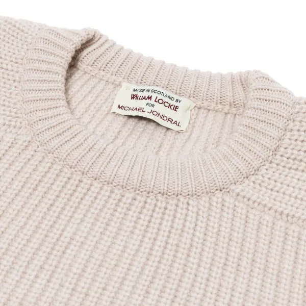 William Lockie Exclusive X Mj: Reiner Schottischer Kaschmir „Luxury Saddle C."* Strickwaren