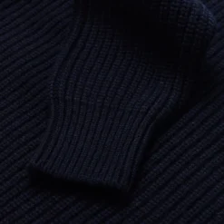 William Lockie Exclusive X Mj: Pullover „Luxury Saddle Crew