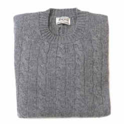 William Lockie Zopfpullover „Chirnside Cable" Aus Reinem 4-Lagigem Kaschmir* Strickwaren