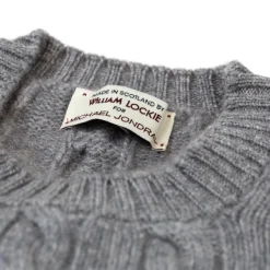 William Lockie Zopfpullover „Chirnside Cable