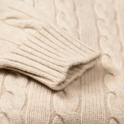 William Lockie Zopfpullover „Chirnside Cable